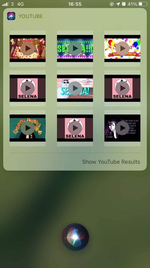 Happy birthday Selena on YouTube