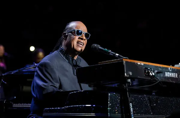 Stevie Wonder at a recent MLK Day celebration, showing the song's enduring legacy