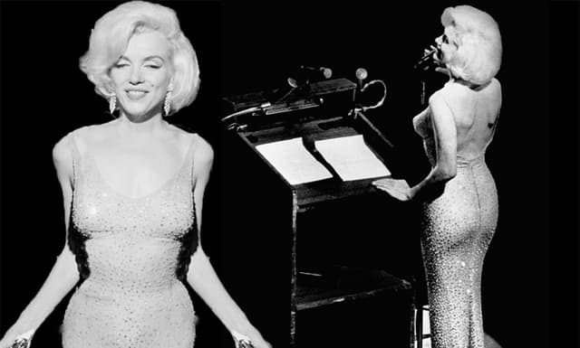Marilyn Monroe singing Happy Birthday to President Kennedy at Madison Square Garden